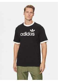 adidas T-Shirt Simple JC8372 Czarny Regular Fit ze sklepu MODIVO w kategorii T-shirty męskie - zdjęcie 181040040
