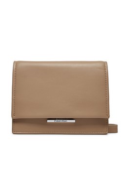 Calvin Klein Torebka Ck Linear Crossbody K60K612115 Beżowy ze sklepu MODIVO w kategorii Listonoszki - zdjęcie 181040074