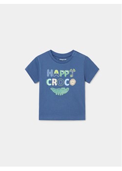 Mayoral T-Shirt 1023 Granatowy Regular Fit ze sklepu MODIVO w kategorii Koszulki niemowlęce - zdjęcie 181040122