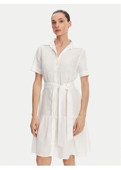 Gant Sukienka koszulowa 4503434 Biały Regular Fit ze sklepu MODIVO w kategorii Sukienki - zdjęcie 181040143
