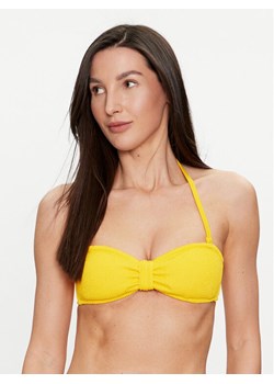 Hunkemöller Góra od bikini Crinkle 205678 Żółty ze sklepu MODIVO w kategorii Stroje kąpielowe - zdjęcie 181040170