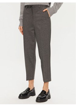 ViCOLO Spodnie materiałowe TS0102 Szary Regular Fit ze sklepu MODIVO w kategorii Spodnie damskie - zdjęcie 181040173