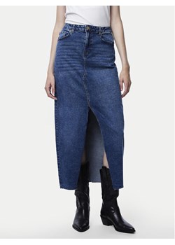 Pieces Spódnica jeansowa Jessie 17150234 Niebieski Regular Fit ze sklepu MODIVO w kategorii Spódnice - zdjęcie 181040213