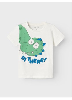 NAME IT T-Shirt Hellan 13226093 Biały Regular Fit ze sklepu MODIVO w kategorii Koszulki niemowlęce - zdjęcie 181040292