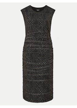 DKNY Sukienka koktajlowa P4ADEWPO Czarny Regular Fit ze sklepu MODIVO w kategorii Sukienki - zdjęcie 181040330