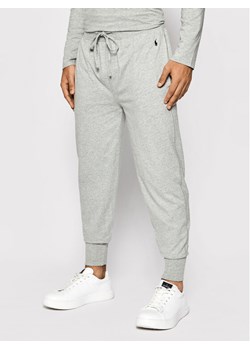 Polo Ralph Lauren Spodnie dresowe 714844763001 Szary Regular Fit ze sklepu MODIVO w kategorii Spodnie męskie - zdjęcie 181040421