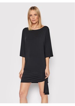 MICHAEL Michael Kors Sukienka plażowa MM7M749 Czarny Relaxed Fit ze sklepu MODIVO w kategorii Odzież plażowa - zdjęcie 181040434