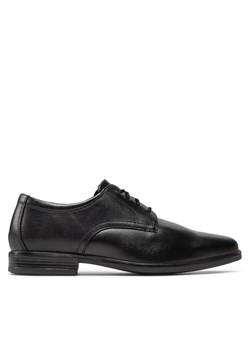 Clarks Półbuty Howard Walk 261612857 Czarny ze sklepu MODIVO w kategorii Buty eleganckie męskie - zdjęcie 181040581