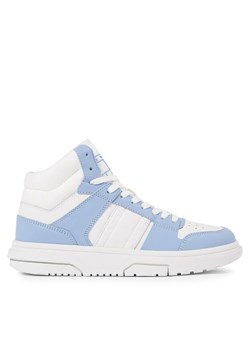 Tommy Jeans Sneakersy The Brooklyn Mid Top EN0EN02561 Niebieski ze sklepu MODIVO w kategorii Trampki damskie - zdjęcie 181040613