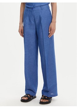 Olsen Spodnie materiałowe 14002406 Niebieski Wide Leg ze sklepu MODIVO w kategorii Spodnie damskie - zdjęcie 181040714