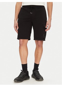 C.P. Company Szorty sportowe 18CMSB101A110044G Czarny Regular Fit ze sklepu MODIVO w kategorii Spodenki męskie - zdjęcie 181040753