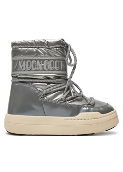 Moon Boot Śniegowce Junior Park Boot 80D3440020 Srebrny ze sklepu MODIVO w kategorii Buty zimowe dziecięce - zdjęcie 181040790