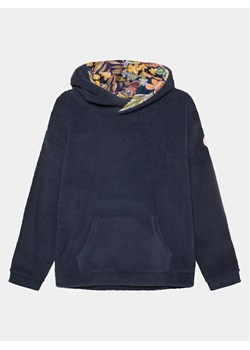 Roxy Polar Someone New Plfl ERGPF03055 Granatowy Regular Fit ze sklepu MODIVO w kategorii Bluzy dziewczęce - zdjęcie 181040894