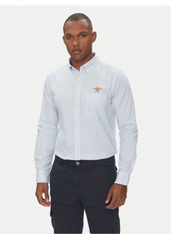 Aeronautica Militare Koszula 251CA1277CT3532 Biały Regular Fit ze sklepu MODIVO w kategorii Koszule męskie - zdjęcie 181040923