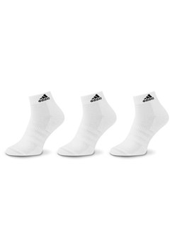 adidas Zestaw 3 par wysokich skarpet unisex HT3441 Biały ze sklepu MODIVO w kategorii Skarpetki damskie - zdjęcie 181040933