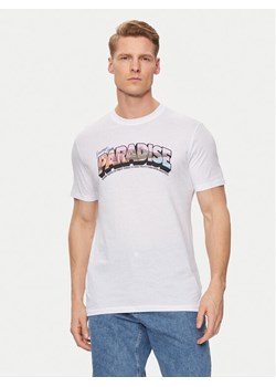 United Colors Of Benetton T-Shirt 3P7XU108X Biały Regular Fit ze sklepu MODIVO w kategorii T-shirty męskie - zdjęcie 181041002