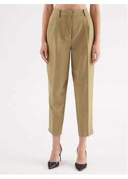 Bruuns Bazaar Spodnie materiałowe Cindy BBW2393 Zielony Loose Fit ze sklepu MODIVO w kategorii Spodnie damskie - zdjęcie 181041062