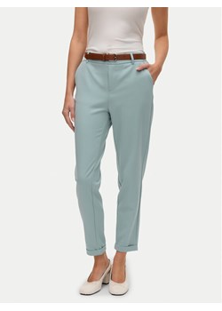 Vero Moda Chinosy Maya 10225280 Zielony Regular Fit ze sklepu MODIVO w kategorii Spodnie damskie - zdjęcie 181041154