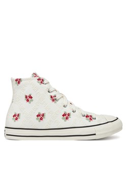 Converse Trampki Chuck Taylor All Star Vintage Embroidery A12635C Biały ze sklepu MODIVO w kategorii Trampki damskie - zdjęcie 181041334