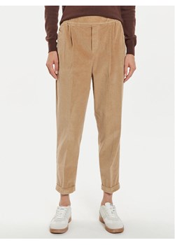United Colors Of Benetton Spodnie materiałowe 4HA2556K4 Brązowy Loose Fit ze sklepu MODIVO w kategorii Spodnie damskie - zdjęcie 181041354