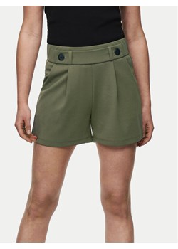 JDY Szorty materiałowe Geggo 15203098 Zielony Regular Fit ze sklepu MODIVO w kategorii Szorty - zdjęcie 181041373