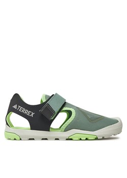 adidas Sandały Terrex Captain Toey 2.0 Sandals IE5139 Zielony ze sklepu MODIVO w kategorii Sandały dziecięce - zdjęcie 181041391