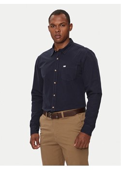 Guess Jeans Koszula M4YH35 WGCF1 Granatowy Slim Fit ze sklepu MODIVO w kategorii Koszule męskie - zdjęcie 181041490