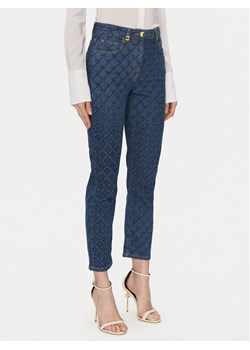 Elisabetta Franchi Jeansy PJ-95N-51E2-V400 Granatowy Regular Fit ze sklepu MODIVO w kategorii Jeansy damskie - zdjęcie 181041501