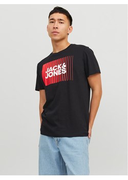 Jack&Jones T-Shirt Corp 12233999 Czarny Standard Fit ze sklepu MODIVO w kategorii T-shirty męskie - zdjęcie 181041702