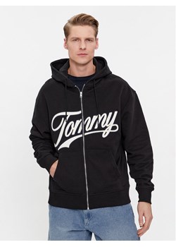 Tommy Jeans Bluza Letterman DM0DM18415 Czarny Relaxed Fit ze sklepu MODIVO w kategorii Bluzy męskie - zdjęcie 181041713