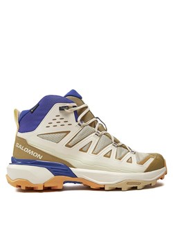 Salomon Trekkingi X Ultra 360 Edge Mid Gore-Tex L47378100 Brązowy ze sklepu MODIVO w kategorii Buty trekkingowe męskie - zdjęcie 181041734
