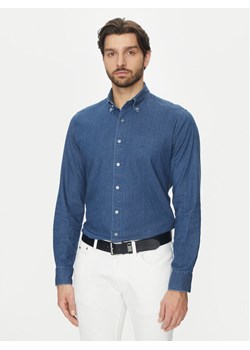 Michael Kors Koszula jeansowa MD0MD91441 Granatowy Slim Fit ze sklepu MODIVO w kategorii Koszule męskie - zdjęcie 181041743