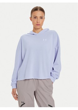 Under Armour Bluza Ua Rival 1382736 Fioletowy Loose Fit ze sklepu MODIVO w kategorii Bluzy damskie - zdjęcie 181041761