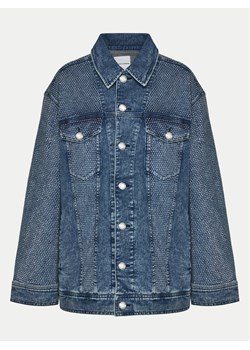 PINKO Kurtka jeansowa 104800 A2GI Granatowy Regular Fit ze sklepu MODIVO w kategorii Kurtki damskie - zdjęcie 181041794