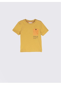 Coccodrillo T-Shirt WC2143203HUG Żółty Regular Fit ze sklepu MODIVO w kategorii Koszulki niemowlęce - zdjęcie 181041832