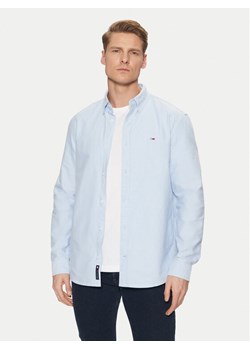 Tommy Jeans Koszula Oxford DM0DM20667 Błękitny Regular Fit ze sklepu MODIVO w kategorii Koszule męskie - zdjęcie 181041871