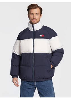 Tommy Jeans Kurtka puchowa Authentic Serif DM0DM14400 Granatowy Regular Fit ze sklepu MODIVO w kategorii Kurtki męskie - zdjęcie 181041920