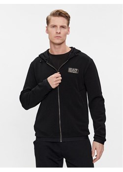 EA7 Emporio Armani Bluza 6RPM69 PJG1Z 1200 Czarny Regular Fit ze sklepu MODIVO w kategorii Bluzy męskie - zdjęcie 181041930