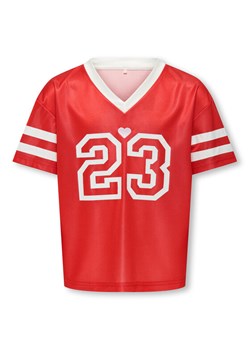 Kids ONLY T-Shirt Lulu 15354971 Czerwony Regular Fit - id: 0000305025616 - marki Kids ONLY - 181041934 Kids ONLY T-Shirt Lulu 15354971 Czerwony Regular Fit ze sklepu MODIVO w kategorii T-shirty chłopięce - zdjęcie 181041934