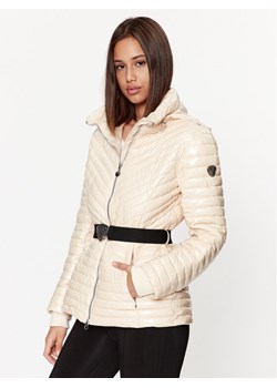 EA7 Emporio Armani Kurtka zimowa 6RTB12 TNEQZ 1707 Écru Regular Fit ze sklepu MODIVO w kategorii Kurtki damskie - zdjęcie 181041991