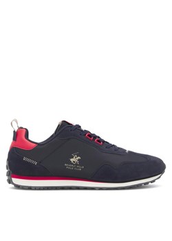 Beverly Hills Polo Club Sneakersy TRIST-01 Granatowy ze sklepu MODIVO w kategorii Buty sportowe męskie - zdjęcie 181042124