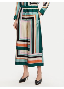 Weekend Max Mara Spodnie materiałowe Ottavo 2515131051 Kolorowy Wide Leg ze sklepu MODIVO w kategorii Spodnie damskie - zdjęcie 181042140