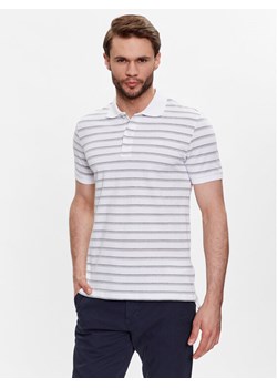 Geox Polo M3510E-T2995 F1693 Biały Regular Fit ze sklepu MODIVO w kategorii T-shirty męskie - zdjęcie 181042173