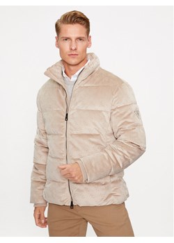 Guess Kurtka puchowa M3BL30 WFP72 Beżowy Regular Fit ze sklepu MODIVO w kategorii Kurtki męskie - zdjęcie 181042192