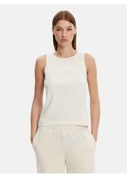 Kappa Top Logo Gria 382129W Écru Regular Fit ze sklepu MODIVO w kategorii Bluzki damskie - zdjęcie 181042244