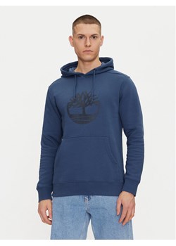 Timberland Bluza TB0A2BJH Granatowy Regular Fit ze sklepu MODIVO w kategorii Bluzy męskie - zdjęcie 181042350