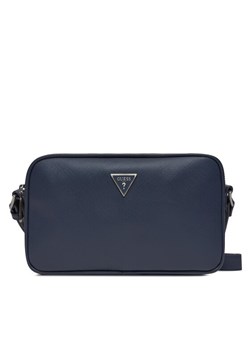 Guess Saszetka Certosa Saffiano Eco Mini Bags HMECSA P3329 Granatowy ze sklepu MODIVO w kategorii Torby męskie - zdjęcie 181042400