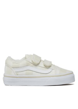 Vans Tenisówki Uy Old Skool V VN000VHEBPH1 Écru ze sklepu MODIVO w kategorii Trampki dziecięce - zdjęcie 181042443