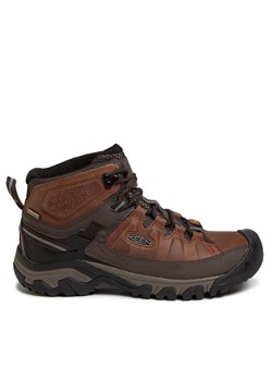 Keen Trekkingi Targhee III Mid Wp 1023030 Brązowy ze sklepu MODIVO w kategorii Buty trekkingowe męskie - zdjęcie 181042550