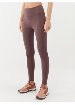 Columbia Legginsy Boundless Trek™ Legging Brązowy Regular Fit ze sklepu MODIVO w kategorii Spodnie damskie - zdjęcie 181042553
